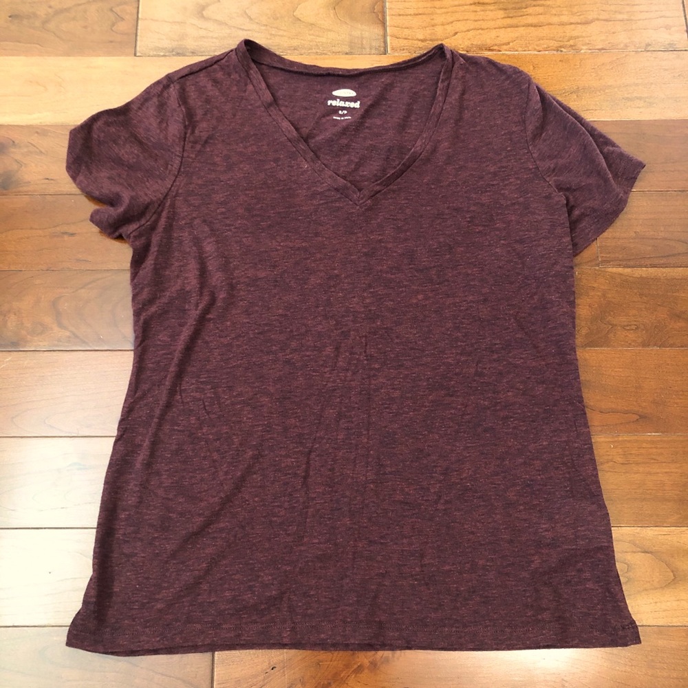 Old Navy Maroon V Neck